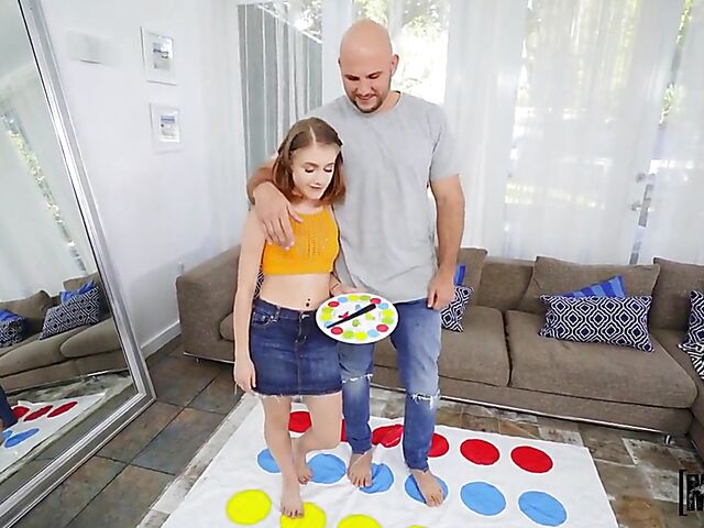 Playing dirty games with petite teen Dakota Burns