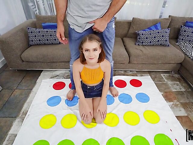 Playing dirty games with petite teen Dakota Burns