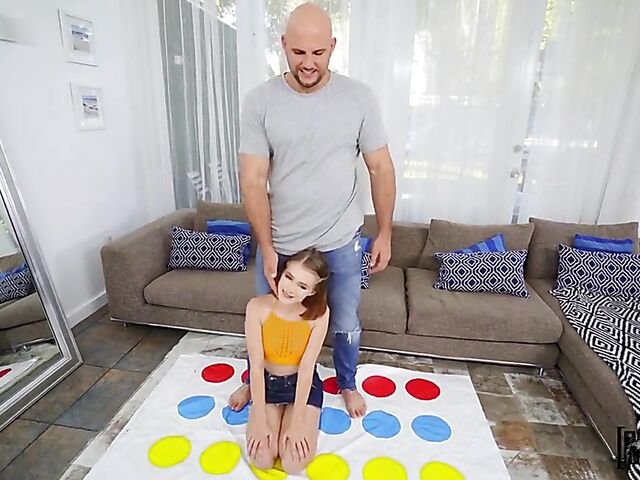 Playing dirty games with petite teen Dakota Burns