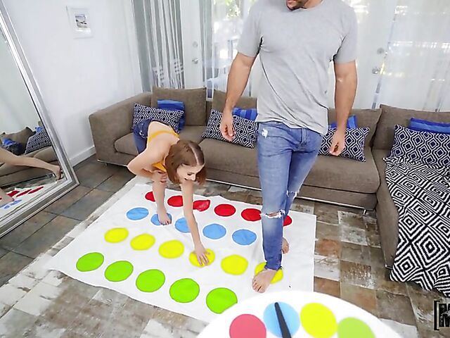 Playing dirty games with petite teen Dakota Burns