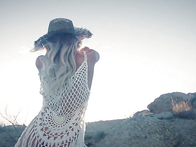 Emma Hix's Playboy Plus erotic solo in the mountains