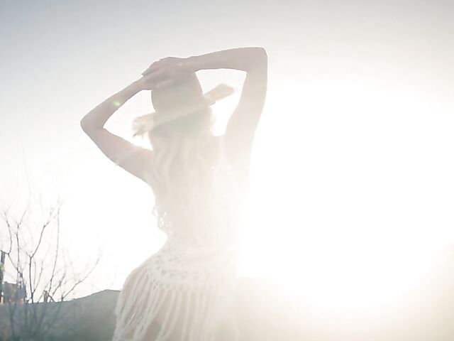 Emma Hix's Playboy Plus erotic solo in the mountains