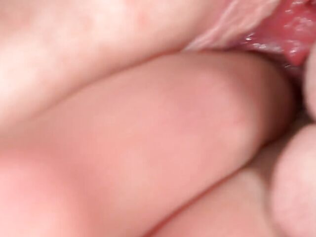 Lesbian pussy gape with Sydney Love and Claudia