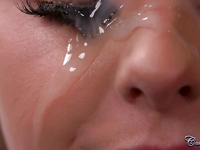 Kitten - Skinny schoolgirl facial with her teacher