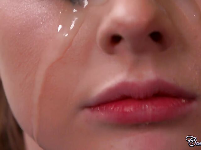 Kitten - Skinny schoolgirl facial with her teacher