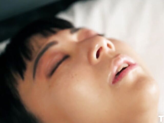 Akari Suka - Asian maid solo with a vibrating dildo