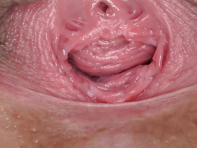 Gape pussy solo and extreme close-ups on the stairs with Marisa