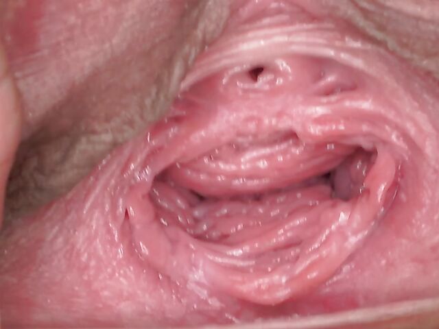 Gape pussy solo and extreme close-ups on the stairs with Marisa