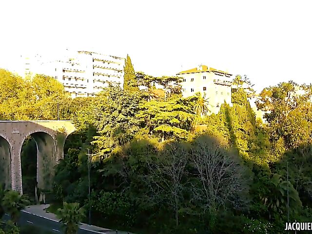 Estelle - 46-year-old skinny French MILF DP in stockings