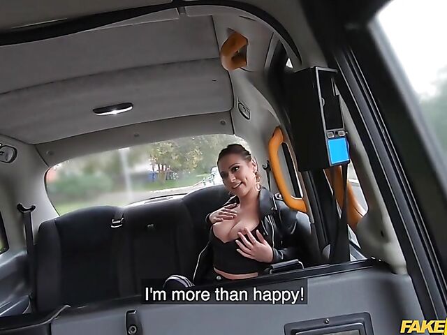 Taxi fuck for fun with hot passanger Rubi Rico