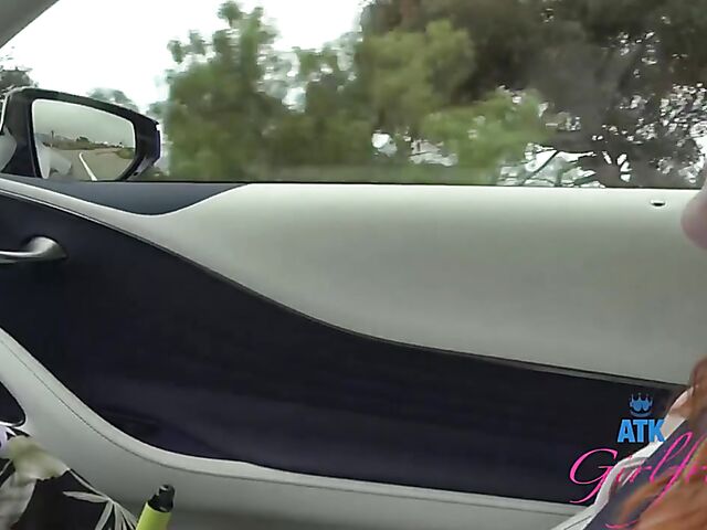 POV style sex adventure with redhead girlfriend Scarlet Skies