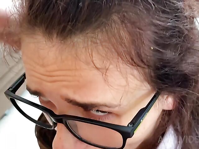 Kate Rich - Shy Russian schoolgirl anal POV with a brutal guy