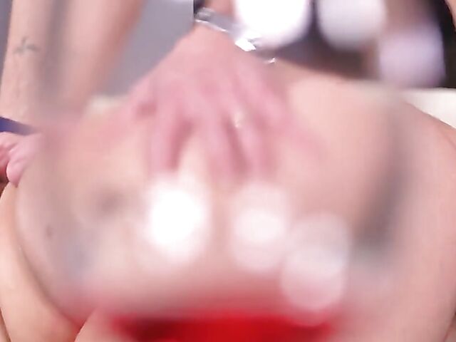 Dominno - Big tits milf threesome with two hard cocks