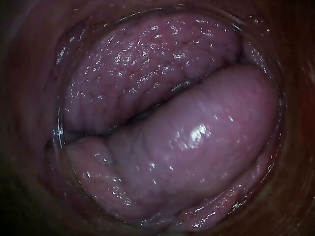 Tiny Tina - Camera inside pussy in the car