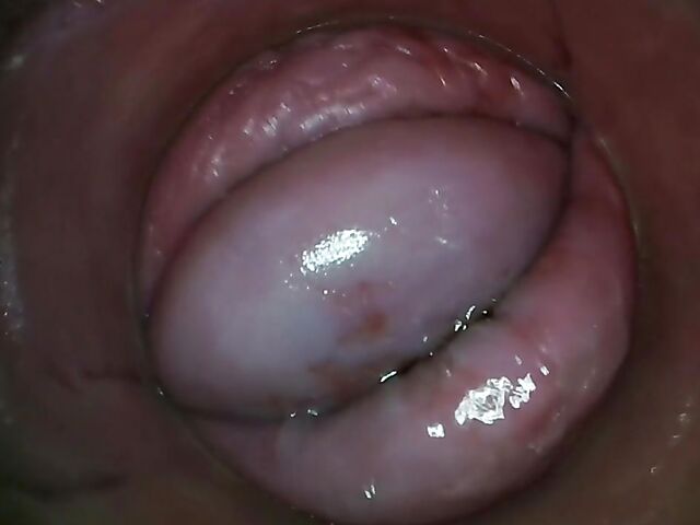 Tiny Tina - Camera inside pussy in the car