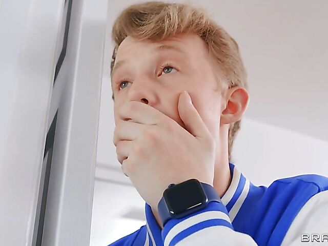 Jimmy Michaels fucks his girlfriend's hot milf mom Katie Morgan