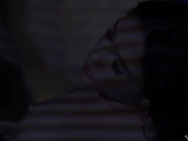 Jane Wilde - Brunette babe in lingerie fingering herself in her bedroom after dark