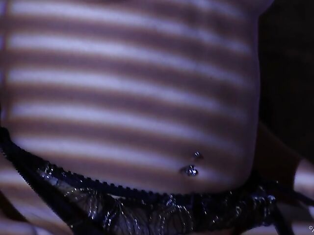 Jane Wilde - Brunette babe in lingerie fingering herself in her bedroom after dark