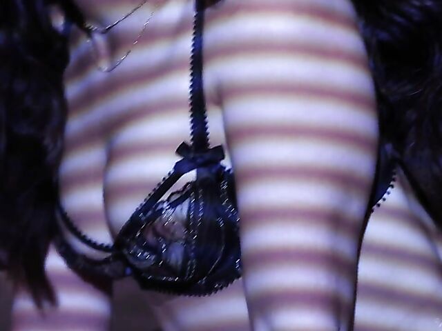 Jane Wilde - Brunette babe in lingerie fingering herself in her bedroom after dark