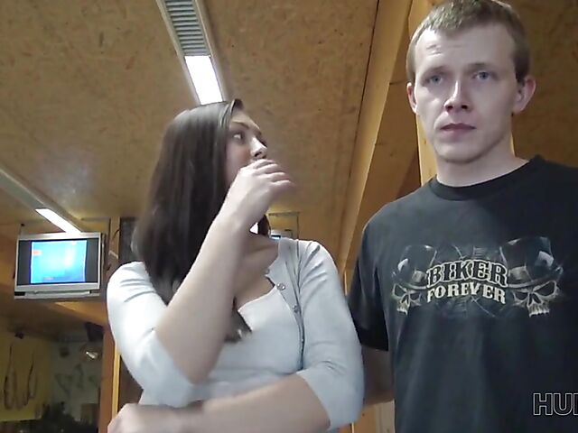 Morgan Rodriguez - Public sex for cash in a bowling place with not his girlfriend