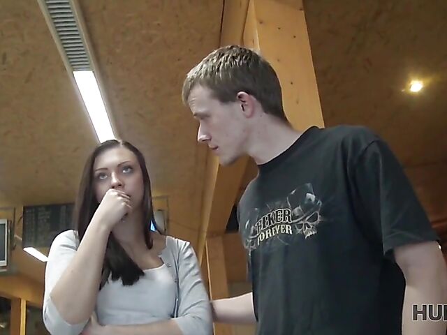 Morgan Rodriguez - Public sex for cash in a bowling place with not his girlfriend