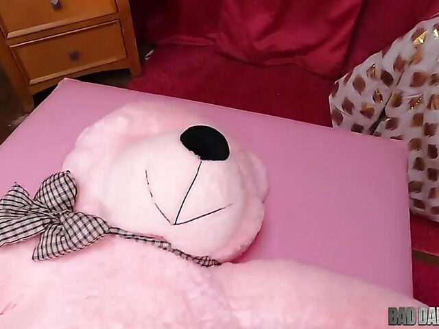 POV teen and stepdaddy fuck session with Everly Haze