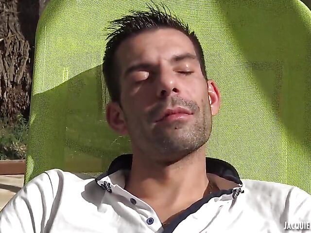 Skinny black girl white guy interracial outdoor lovemaking in the sun with Lyna