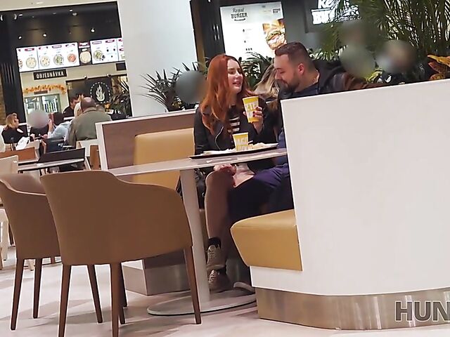 POV cuckold session with Czech redhead Charlie Red