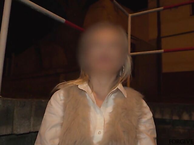 Father fucks MILF slut Lily Joy in the night