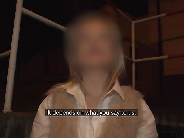 Father fucks MILF slut Lily Joy in the night