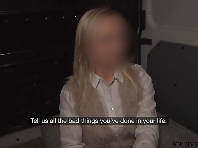 Father fucks MILF slut Lily Joy in the night