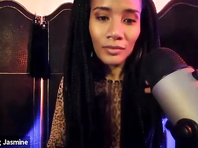 Femdom strapon pegging in the kitchen with Jessa Jordan and Reid Castle