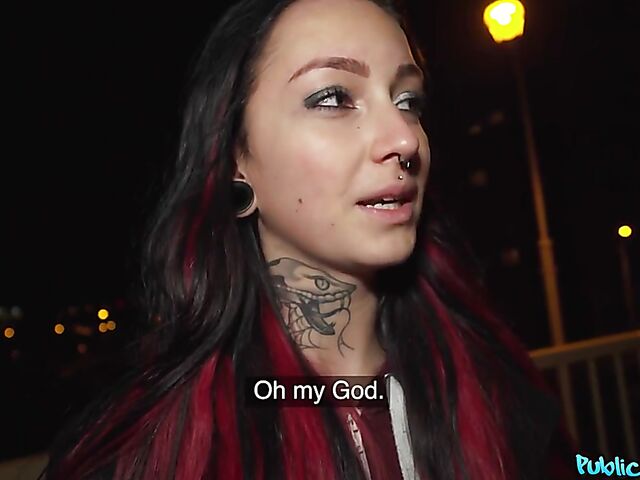 Sex for money is okay for tattooed Czech slut Sharlotte Thorne