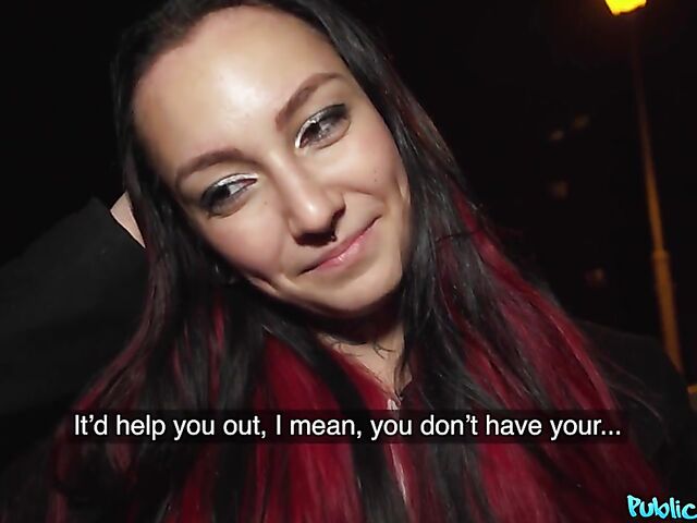 Sex for money is okay for tattooed Czech slut Sharlotte Thorne