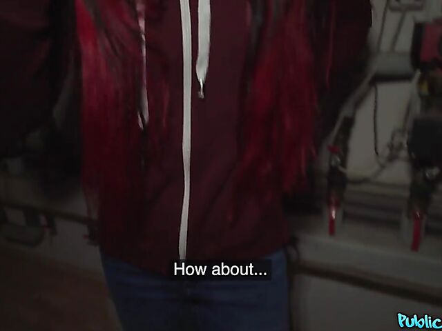 Sex for money is okay for tattooed Czech slut Sharlotte Thorne