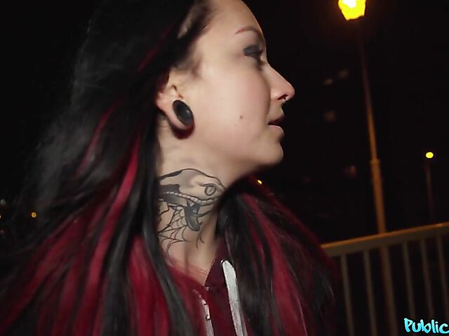 Sex for money is okay for tattooed Czech slut Sharlotte Thorne