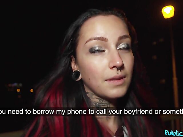 Sex for money is okay for tattooed Czech slut Sharlotte Thorne