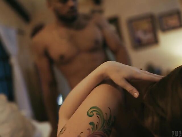 Lena Paul and Siri Dahl's interracial FFM experience with Troy Francisco