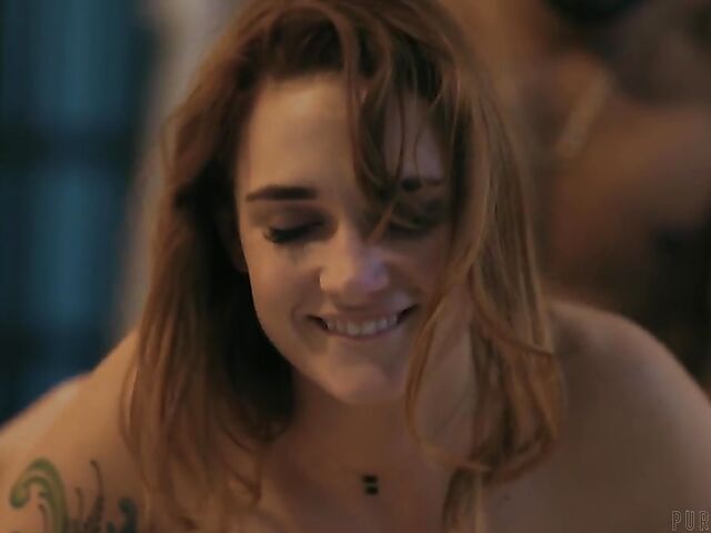 Lena Paul and Siri Dahl's interracial FFM experience with Troy Francisco