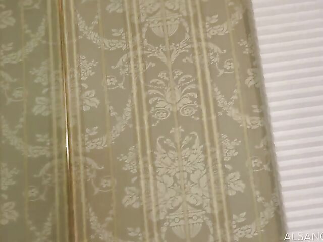 Bathroom dildo and butt plug solo with Naomi Blue