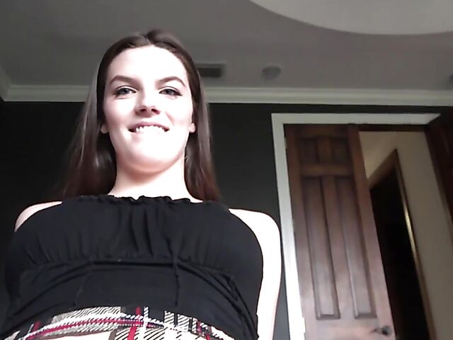 Short skirt sex POV with naughty girl Fiona Frost