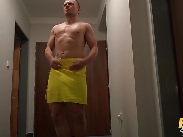 Cheating shaved head ebony girl Zaawaadi gets her hairy black pussy fucked by a white dick in the hostel