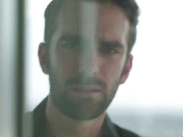 Small tits cutie in black stockings Riley Reid gets railed