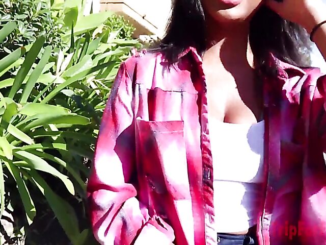 Anne Amari - Cute ebony interracial porn with a white guy