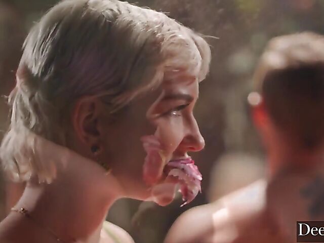 Alina Ali & Skye Blue - Kinky interracial threesome dream