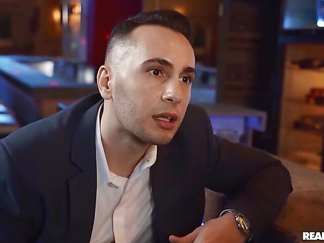 Bar anal with smoking hot barmaid Veronica Leal