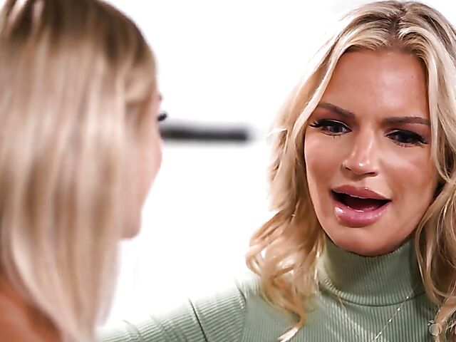 Emma Hix's lesbian lapdance to seduce MILF Rachael Cavalli