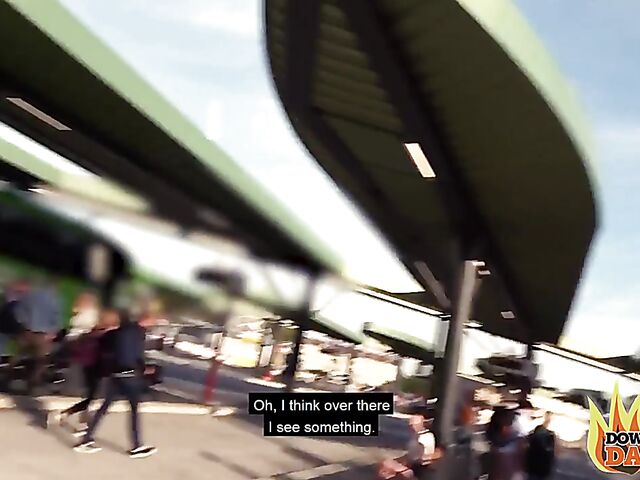 Real public sex with alternative slut Lou Nesbit