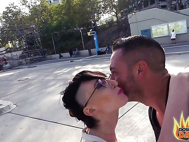 Real public sex with alternative slut Lou Nesbit