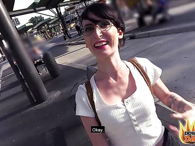 Real public sex with alternative slut Lou Nesbit